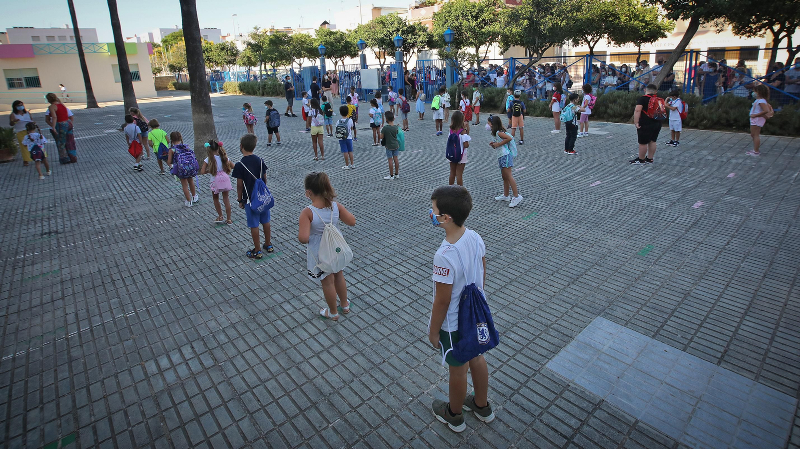 Primer día de la 'Vuelta al Cole' para Infantil y Primaria