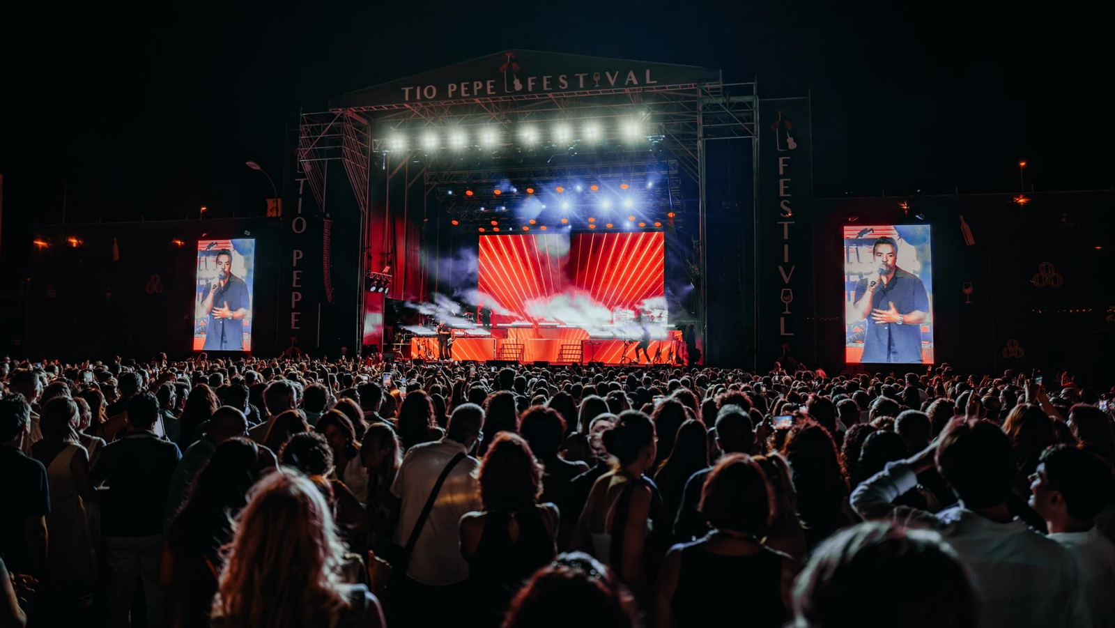Las imágenes del concierto de Luis Fonsi en Tío Pepe Festival en Jerez