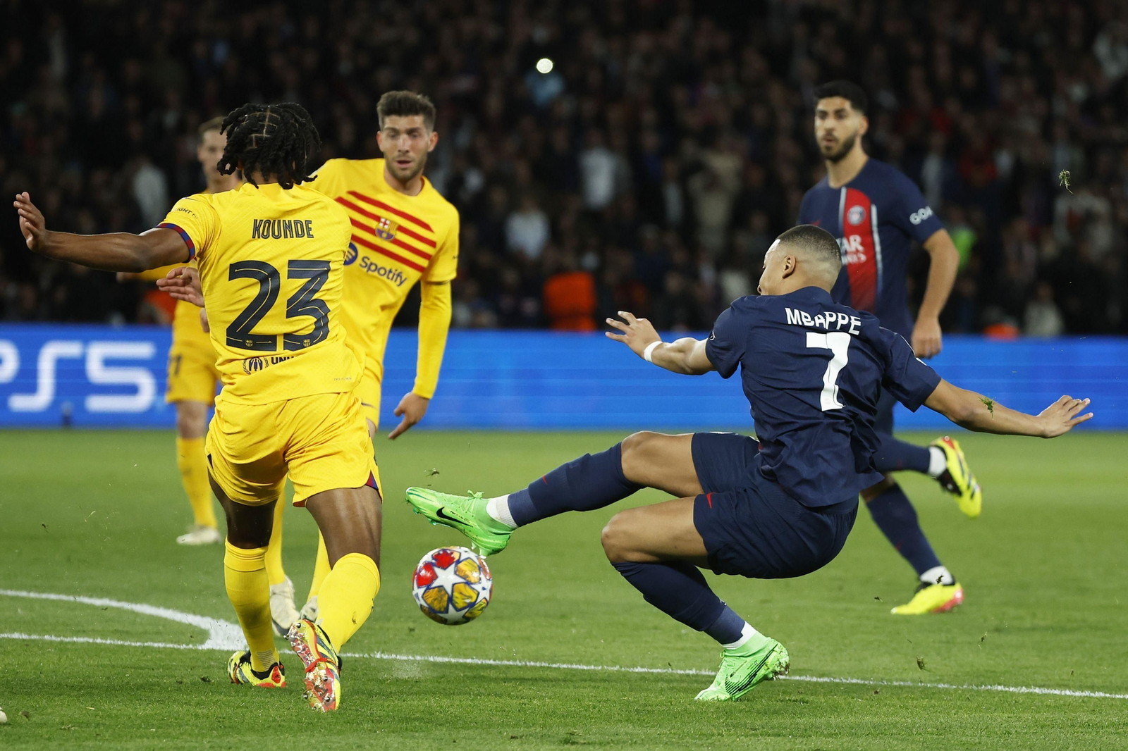 Las mejores fotos del PSG - Barcelona