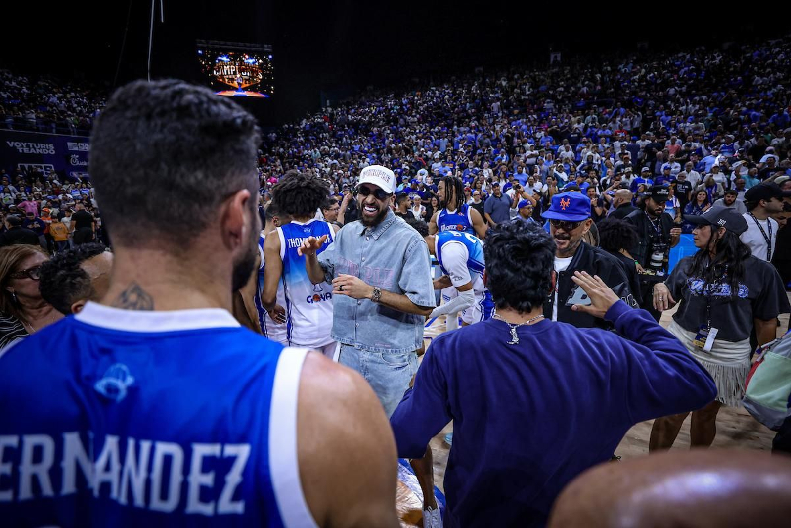 Título y despedida: Así festejó Chris Duarte la corona en Puerto Rico