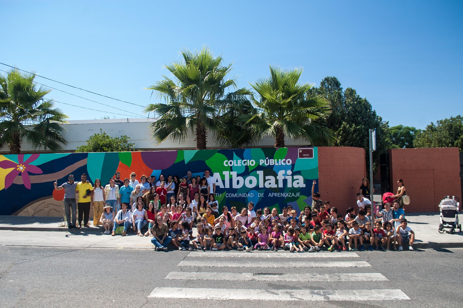 Comunidad educativa del colegio Albolafia.