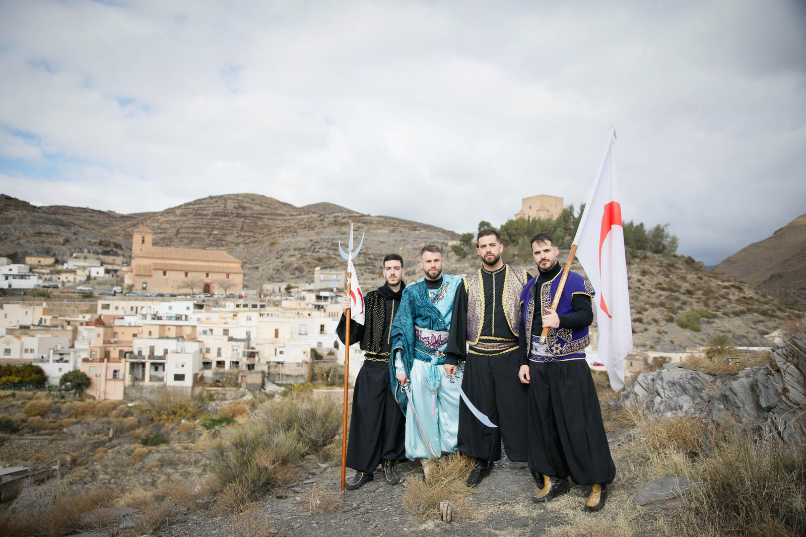 Última guerrilla en Gérgal entre moros y cristianos.