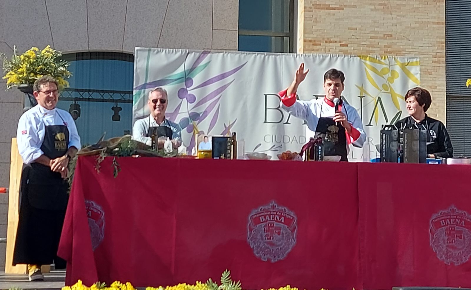 Un momento de la Ruta de la Tapa del Aceite de Oliva de Baena.