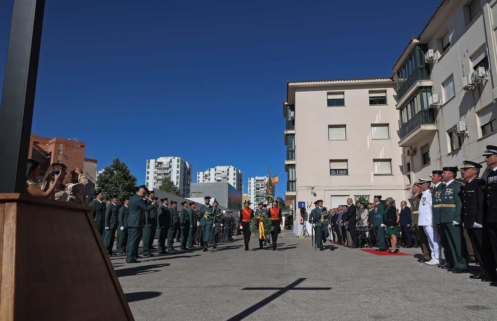 Imágenes del 180º Aniversario de la Guardia Civil en Algeciras