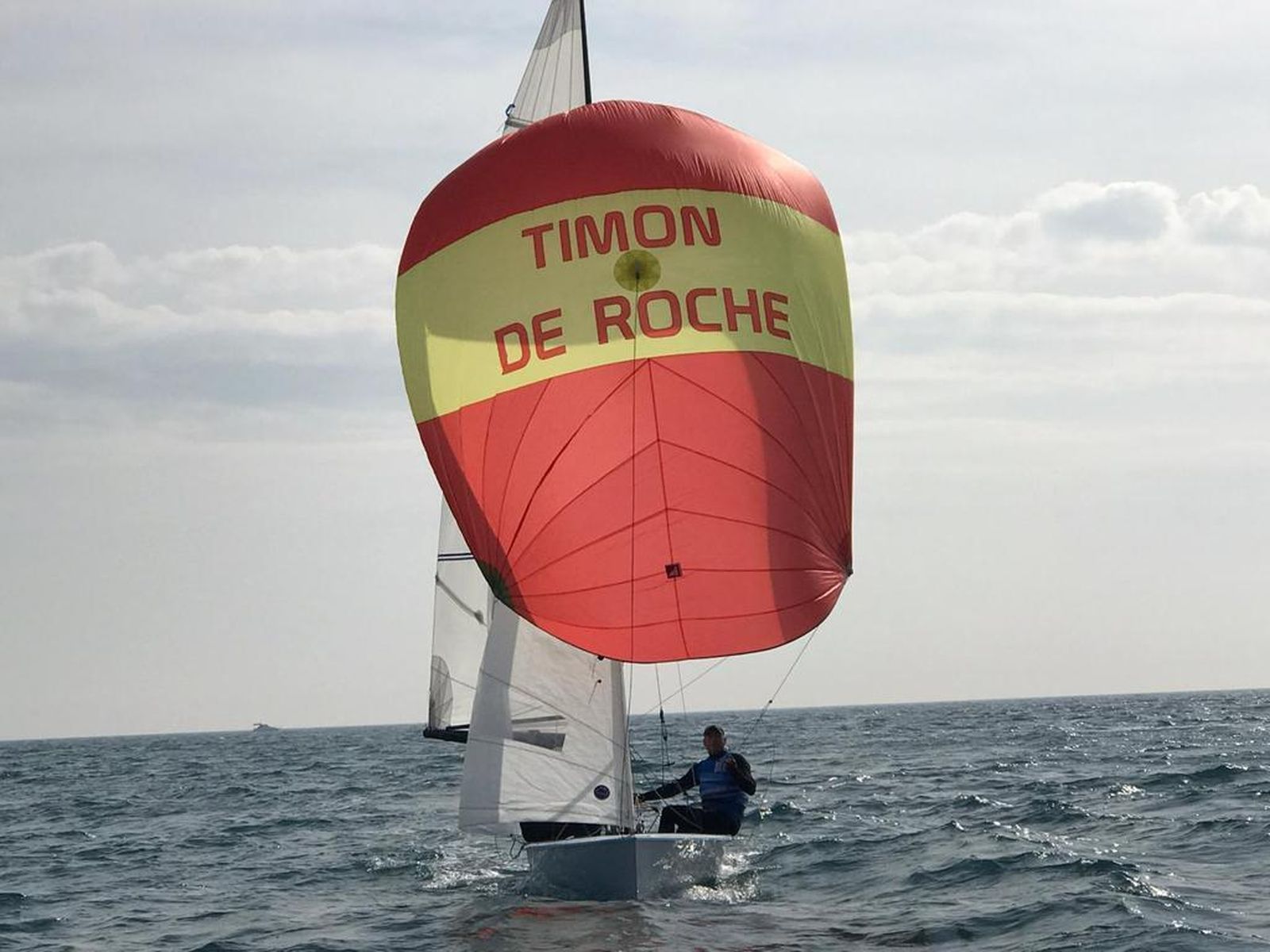 El 'Timon de Roche Avancia Godello' en el Campeonato de España de junio.