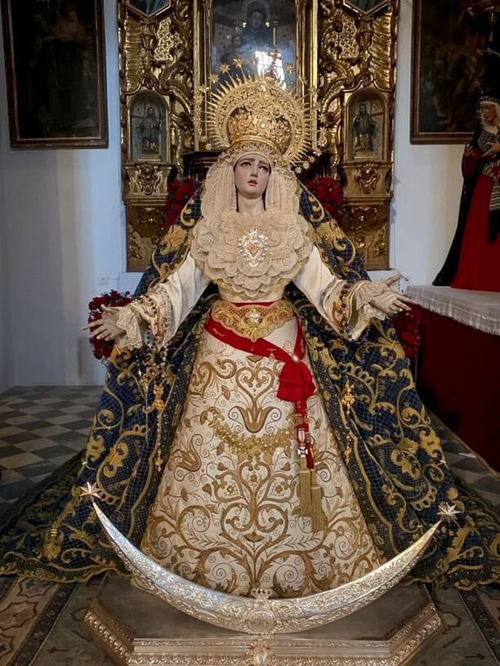 La Virgen de la Luz, de la cofradía de Las Aguas.