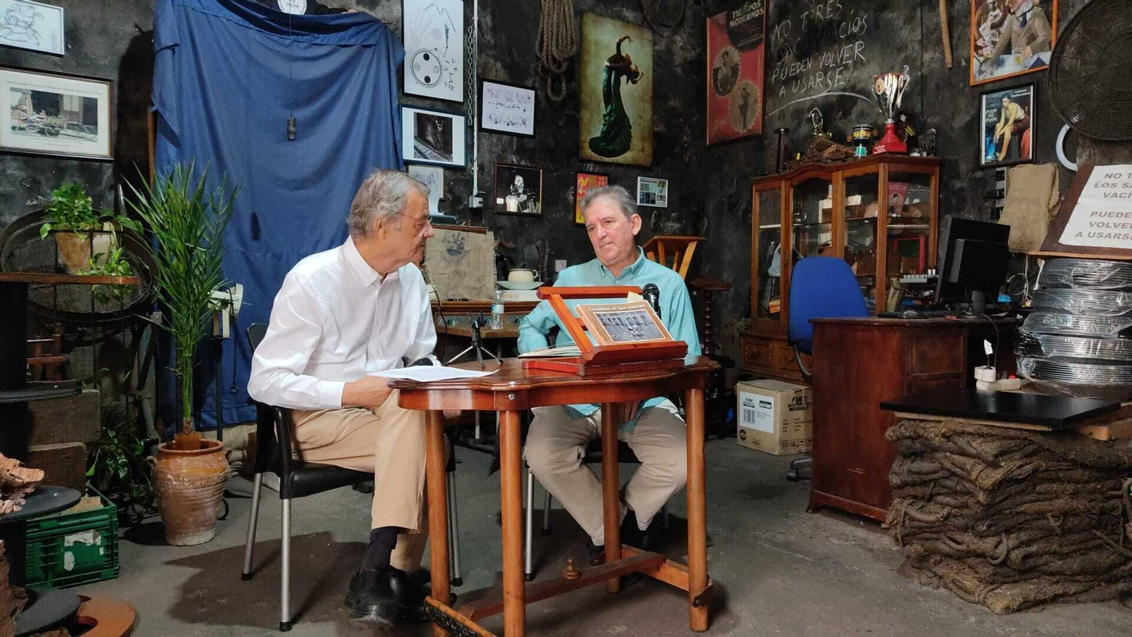 Un momento del acto celebrado en la Carbonería.