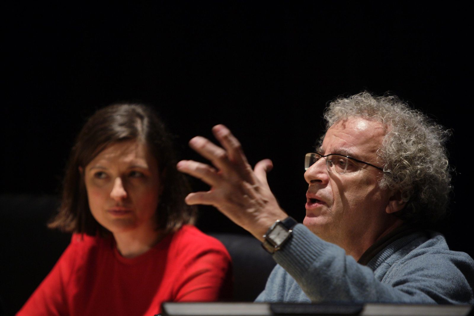 José María Calleja, ayer, durante su intervención en el Centro de Congresos, dentro de los actos del 25-N.