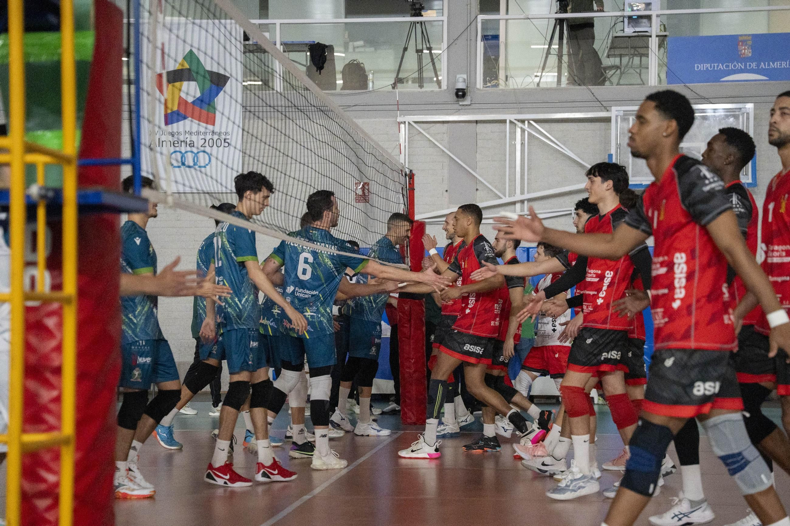 Las imágenes del partido de Superliga entre Unicaja Costa de Almería y Instercap Asisa Tarragona