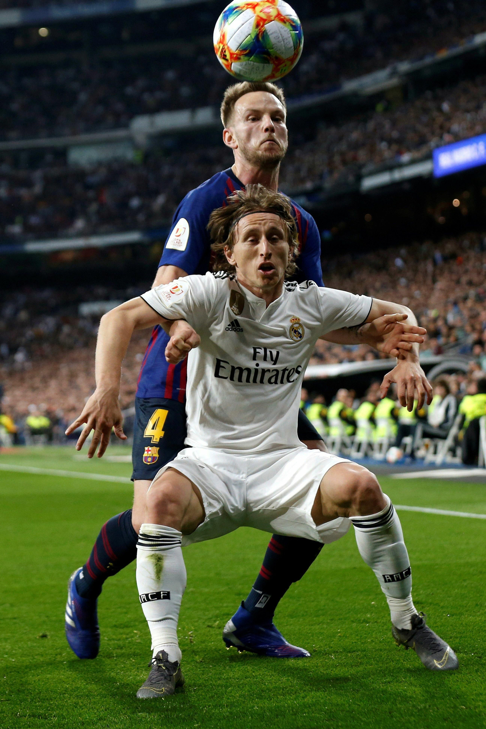 La vuelta del Real Madrid-FC Barcelona, en imágenes