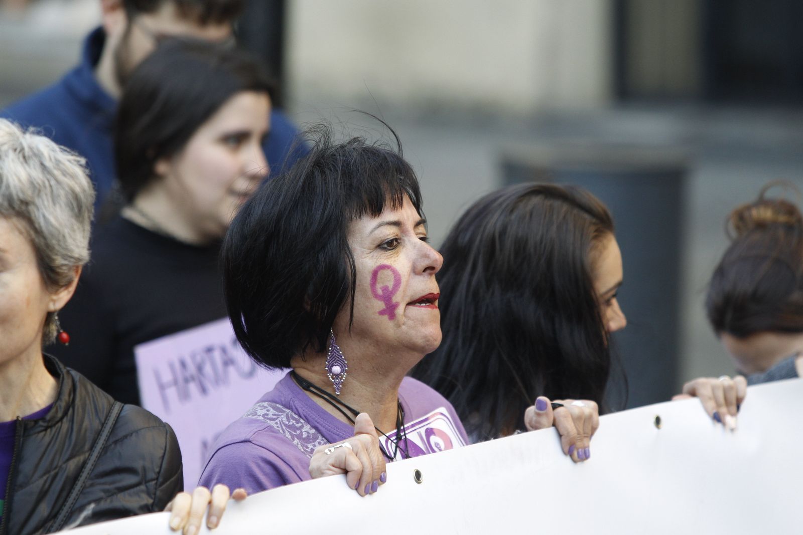 Fotogalería manifestación Día Internacional de la Mujer