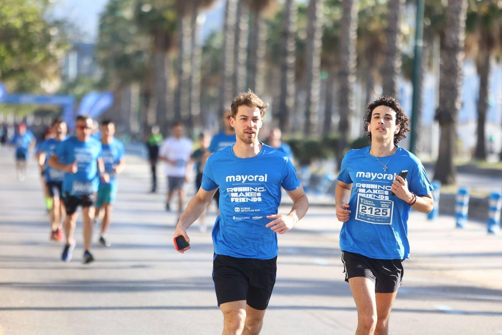 Las mejores fotos de la I Carrera Solidaria Mayoral de Málaga