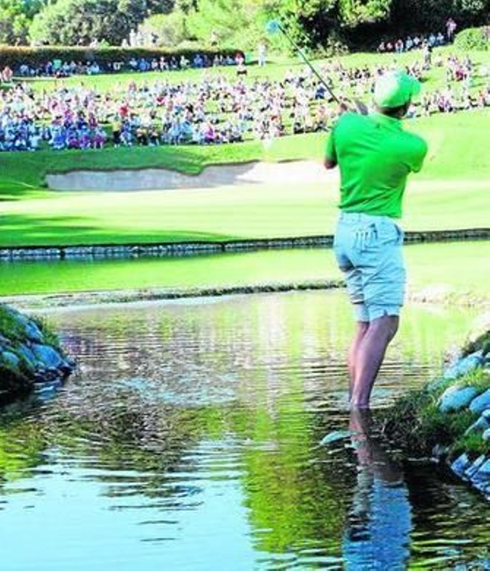 Un deportista en un torneo celebrado recientemente en Valderrama.