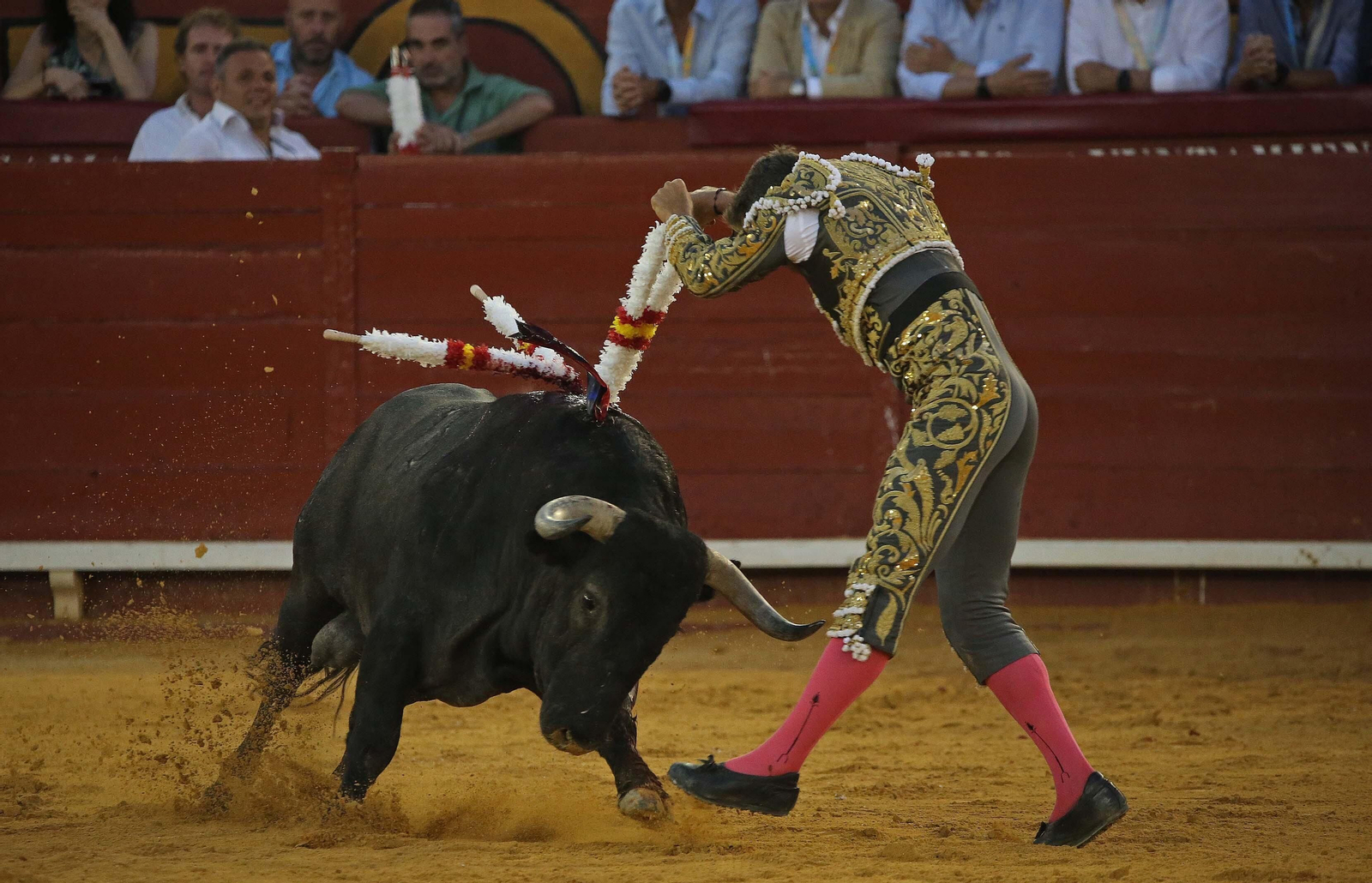 Fotos de la corrida del sábado de la Feria Taurina de Algeciras 2023: Antonio Ferrera, Manuel Escribano y Miguel Ángel Pacheco