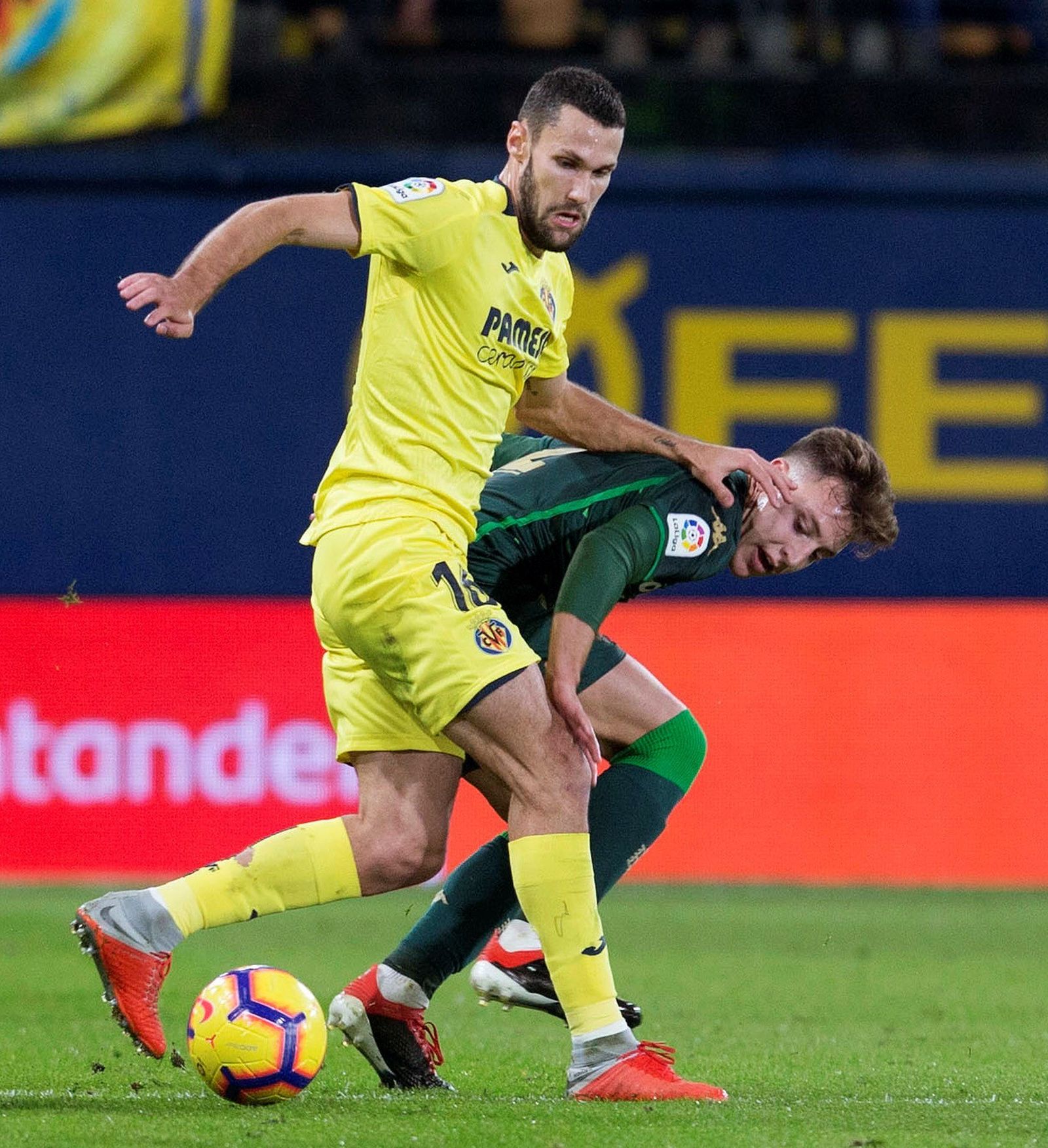 El Villarreal-Betis, en imágenes