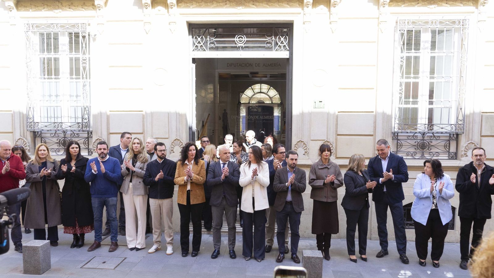 Minuto de silencio en Almería.