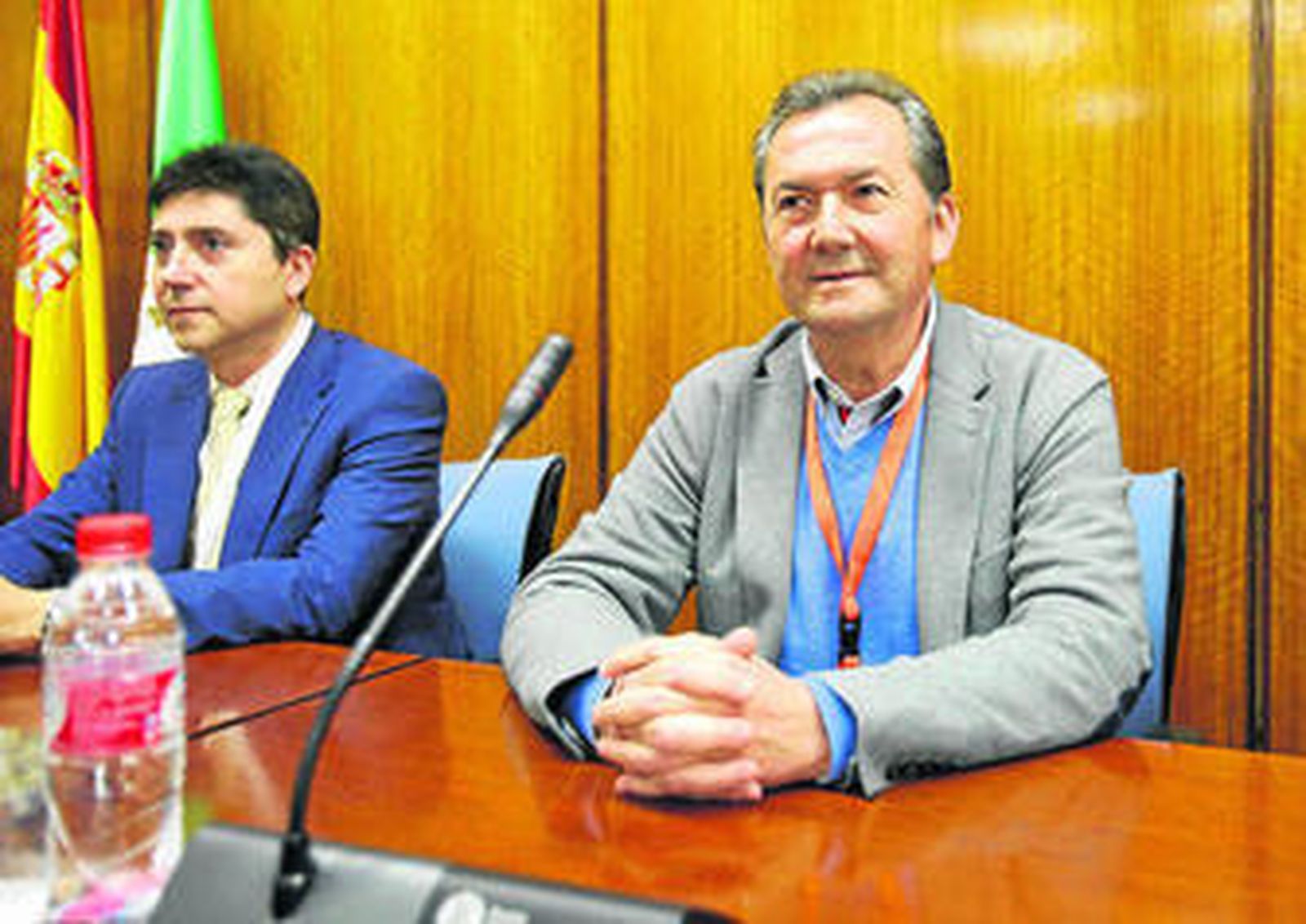 El ex alcalde de Punta Umbría, Gonzalo Rodríguez Nevado, ayer en la comisión parlamentaria.