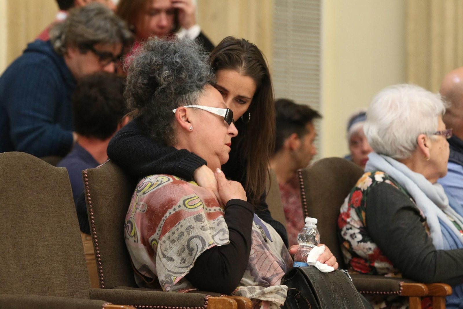 Las imágenes de la capilla ardiente por Gabriel