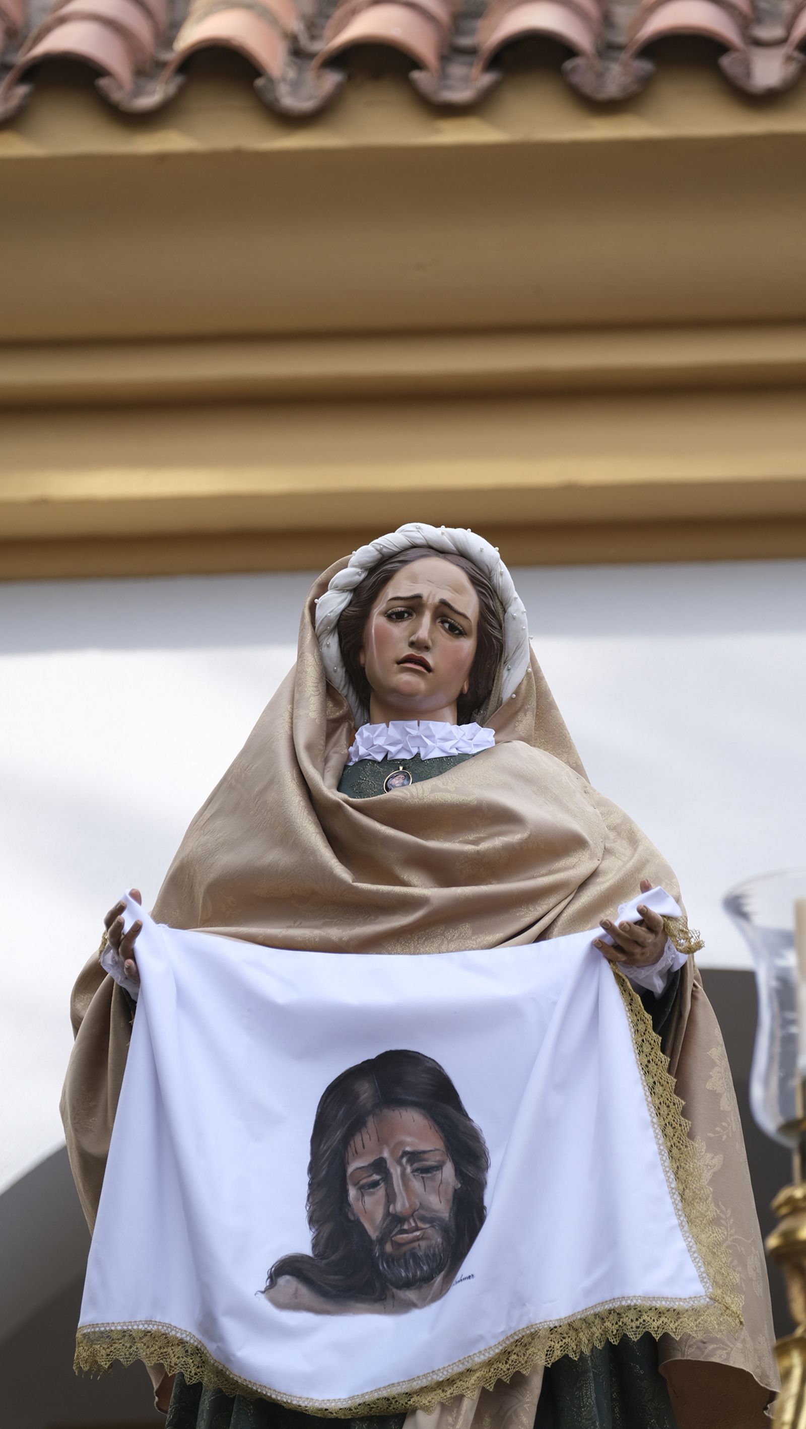 La procesión del Encuentro por las calles de Almería, en imágenes