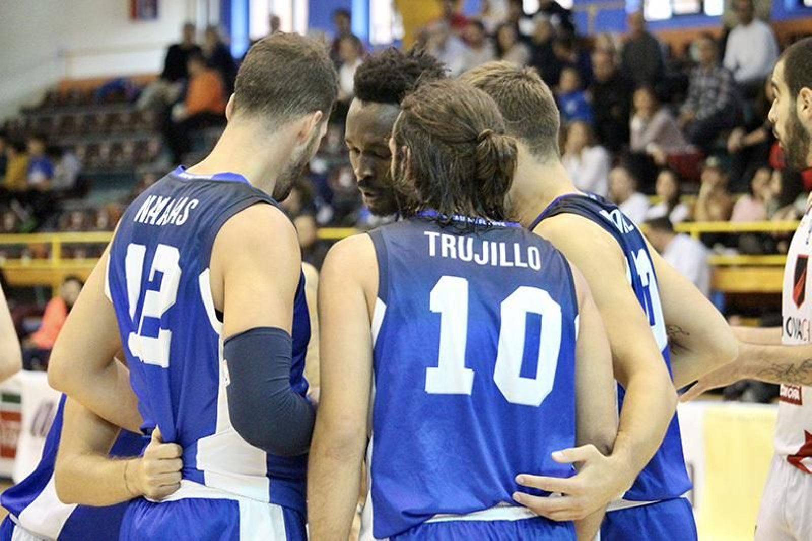 El Marbella, durante un partido.