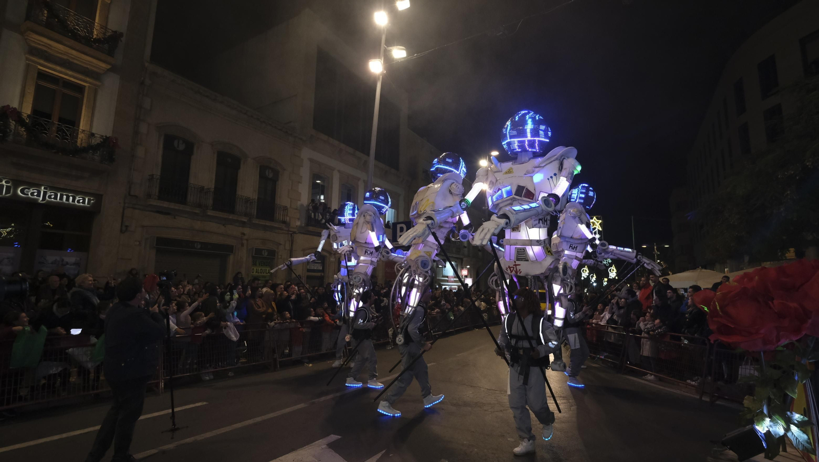 Imágenes de la Cabalgata de los Reyes Magos en Almería