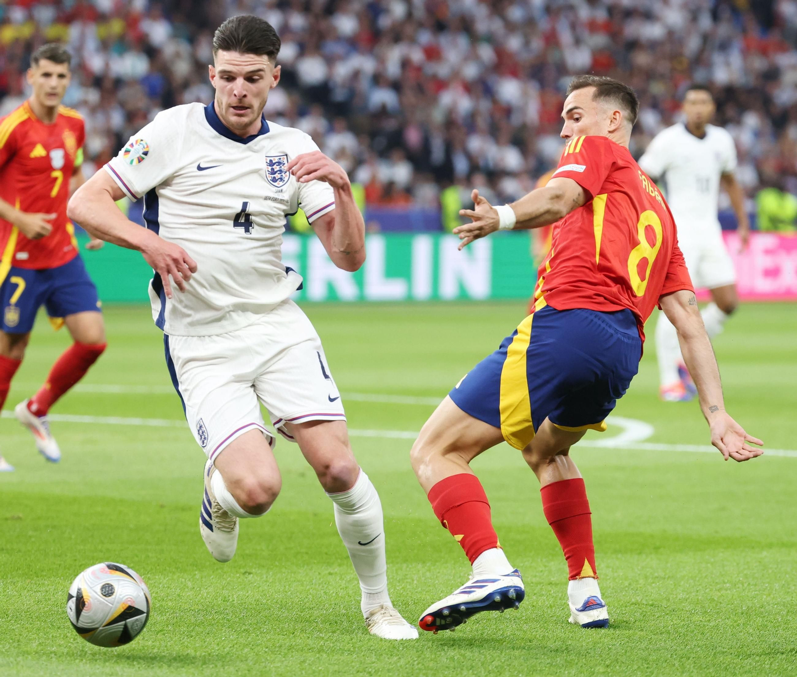Las mejores fotos de la final España - Inglaterra