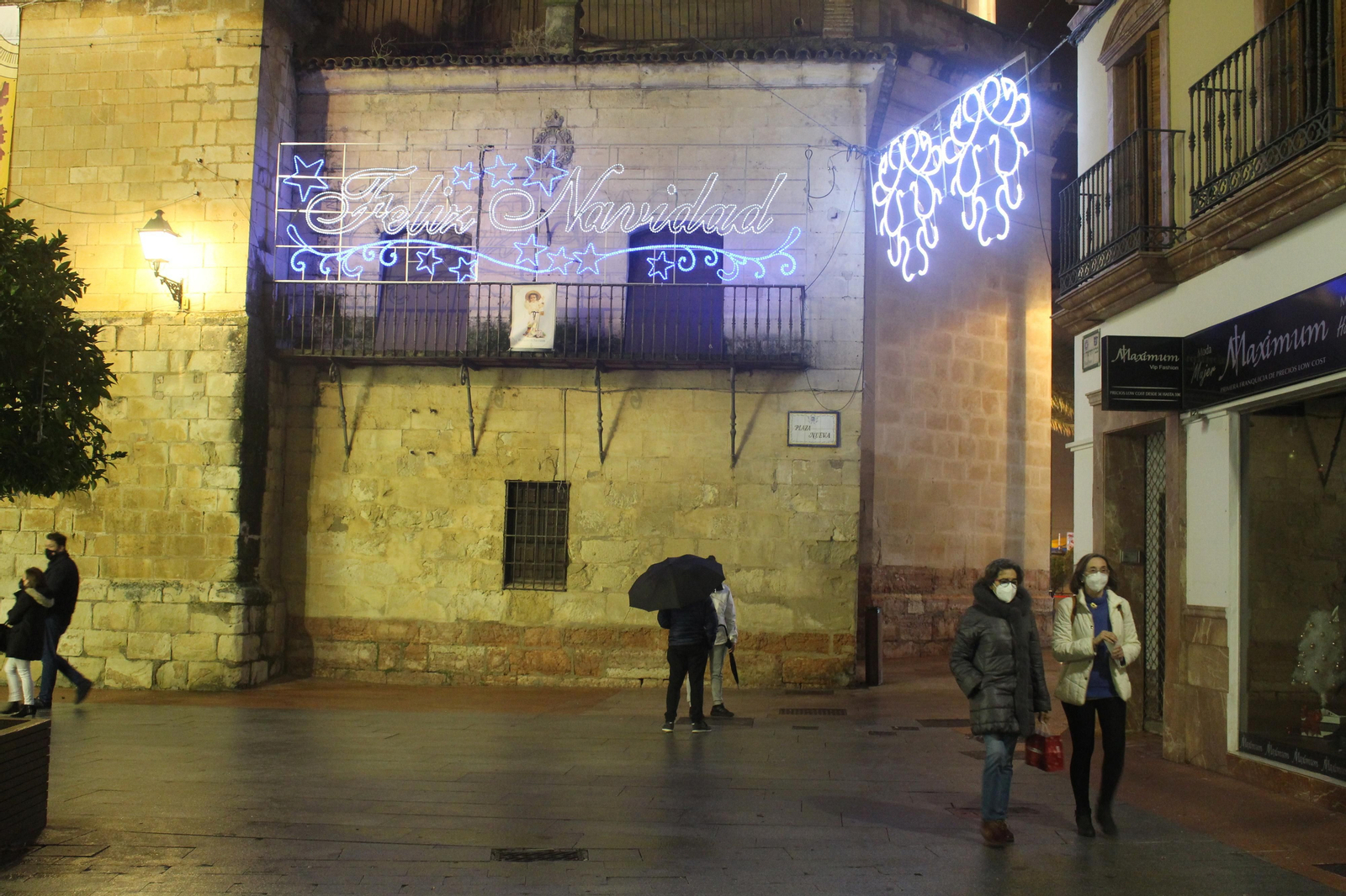 El alumbrado de Navidad de Lucena, en fotografías