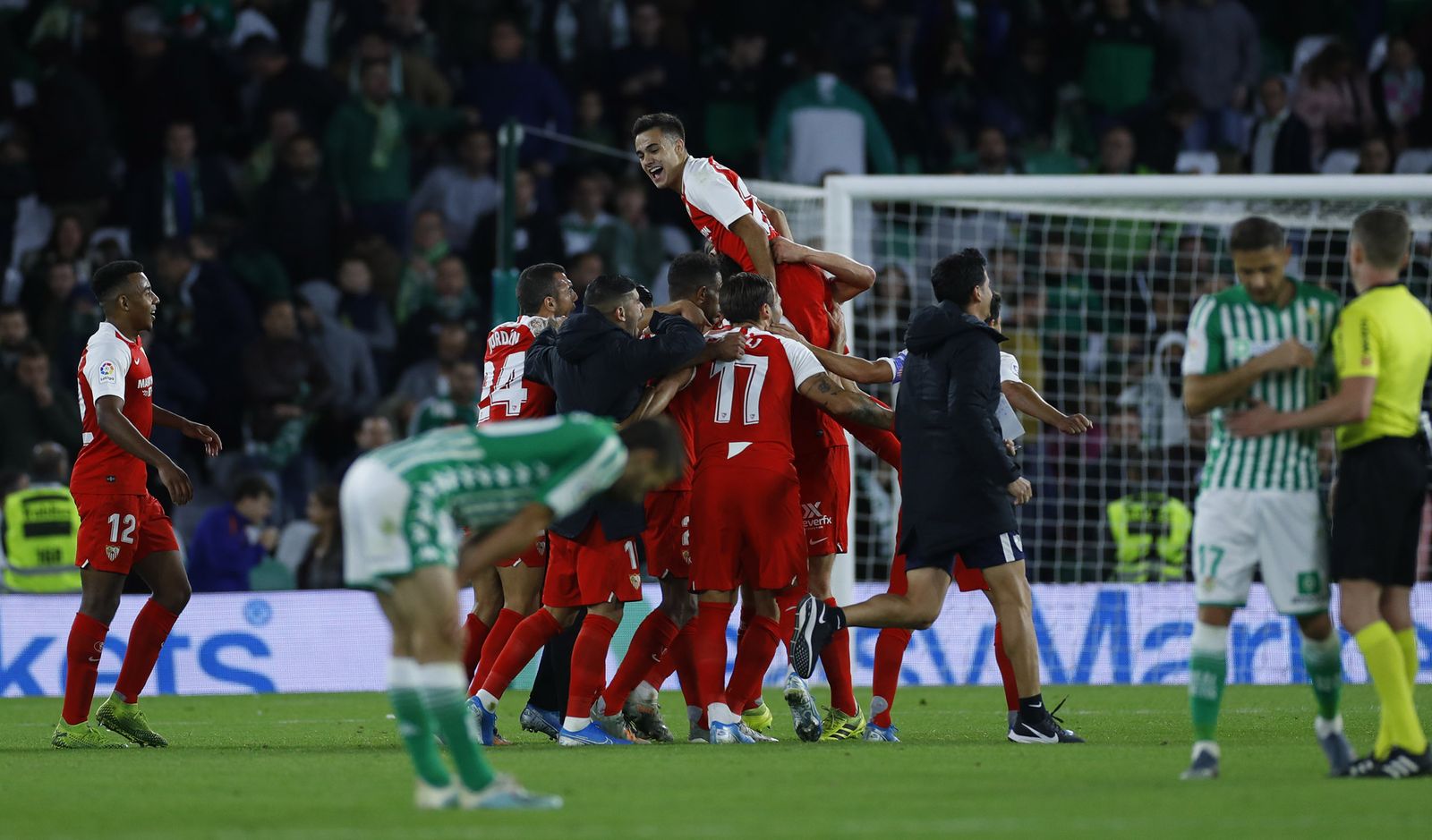 La imágenes del Betis-Sevilla fc