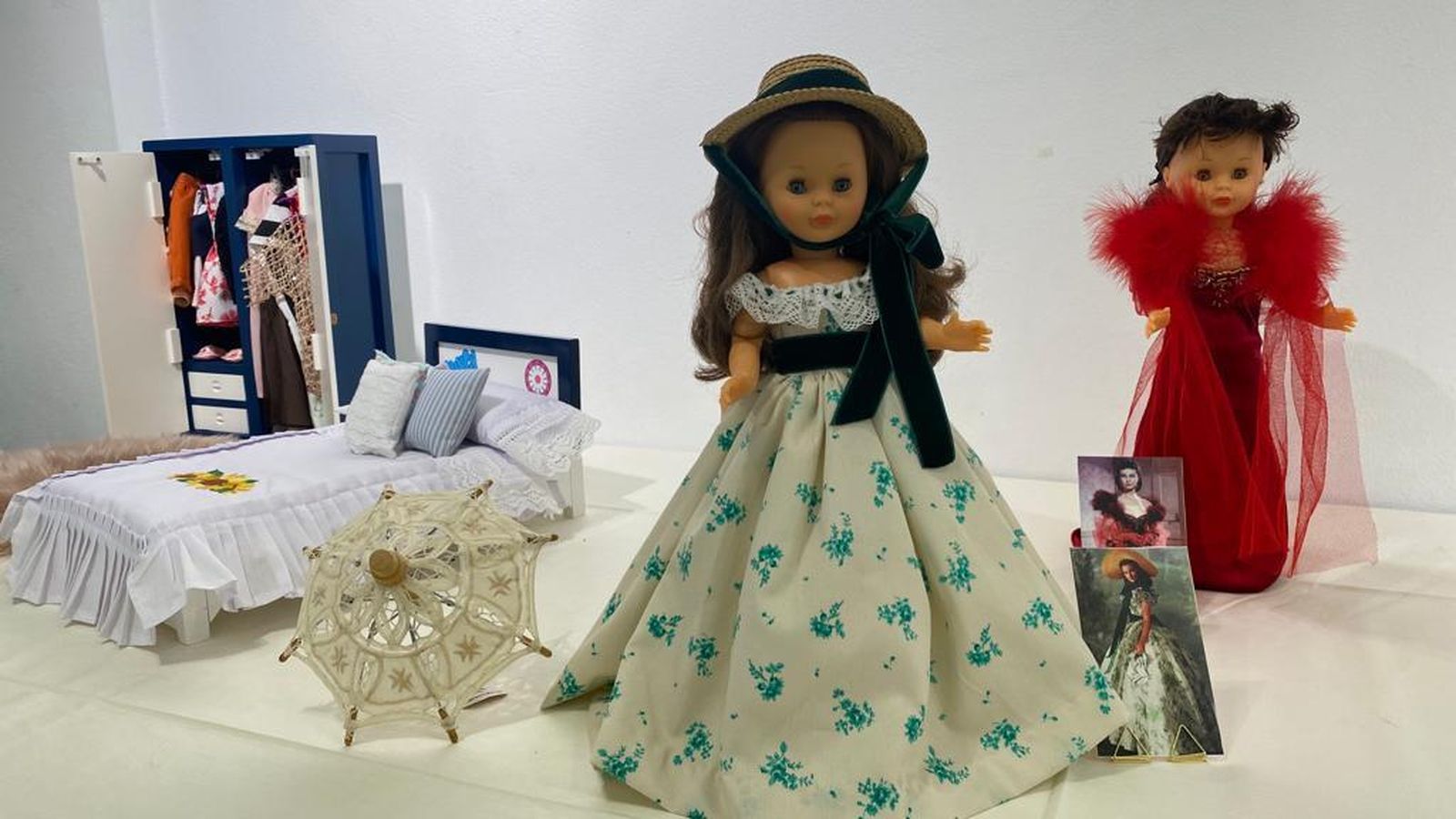 Su primera recreación de película fue a Scarlett O`Hara