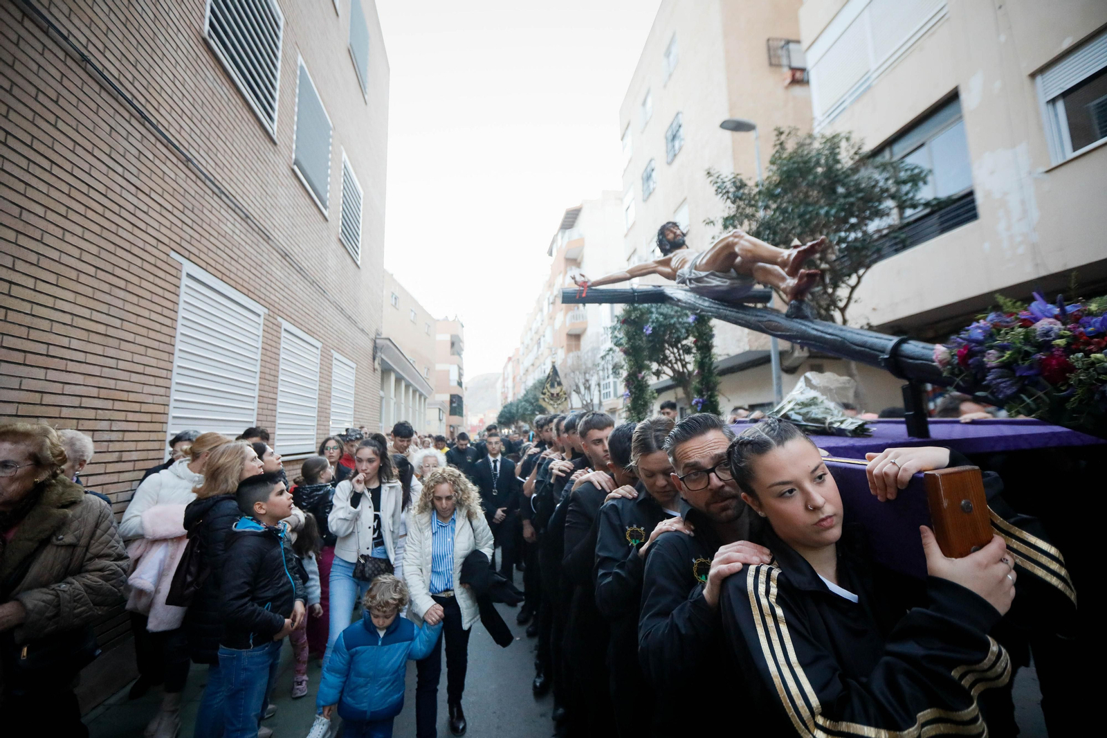 La procesión del Calvario, en imágenes