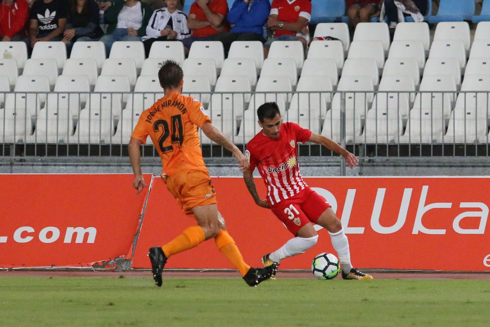 Las imágenes del Almería-Reus