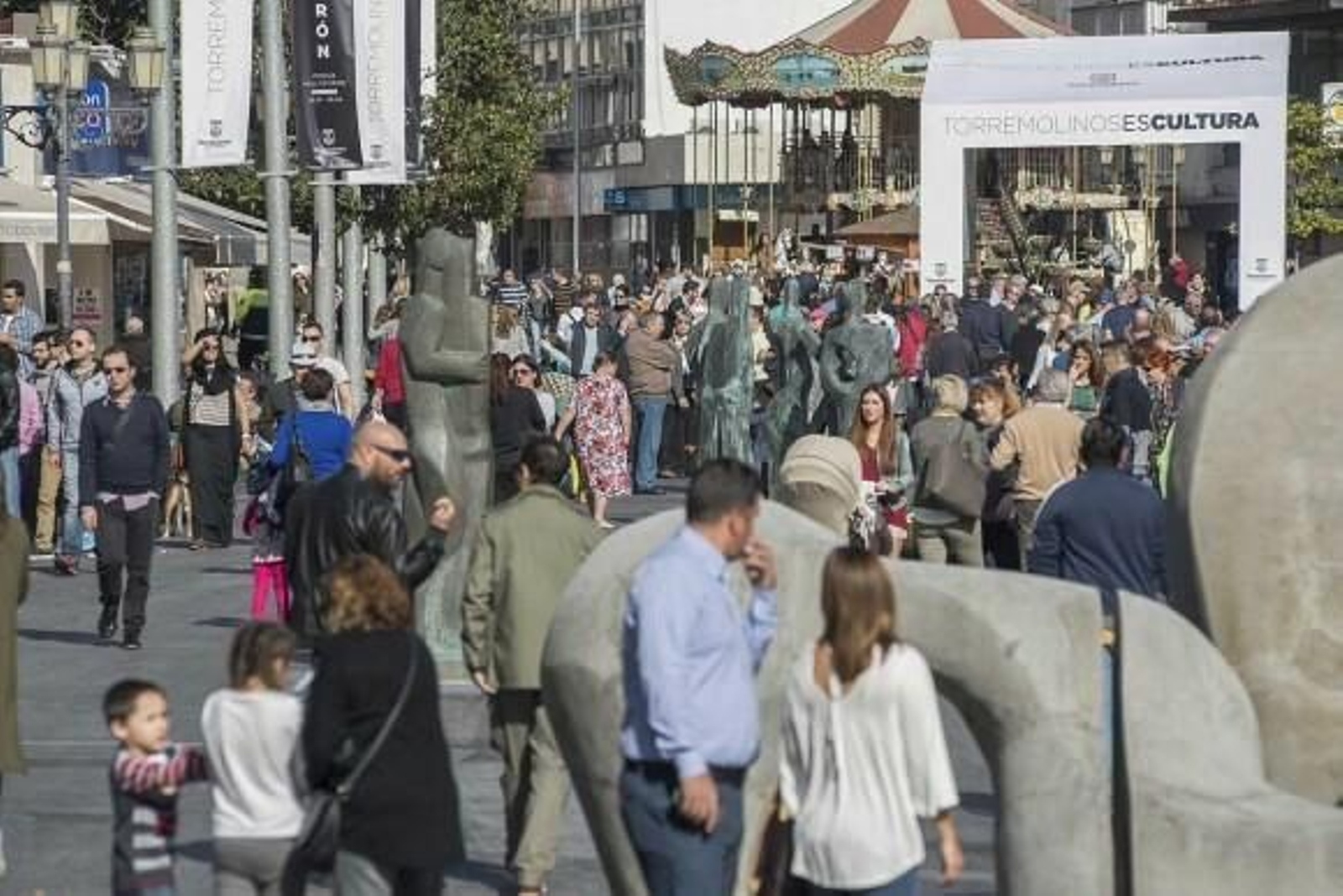 Una de las calles de Torremolinos en una imagen de archivo