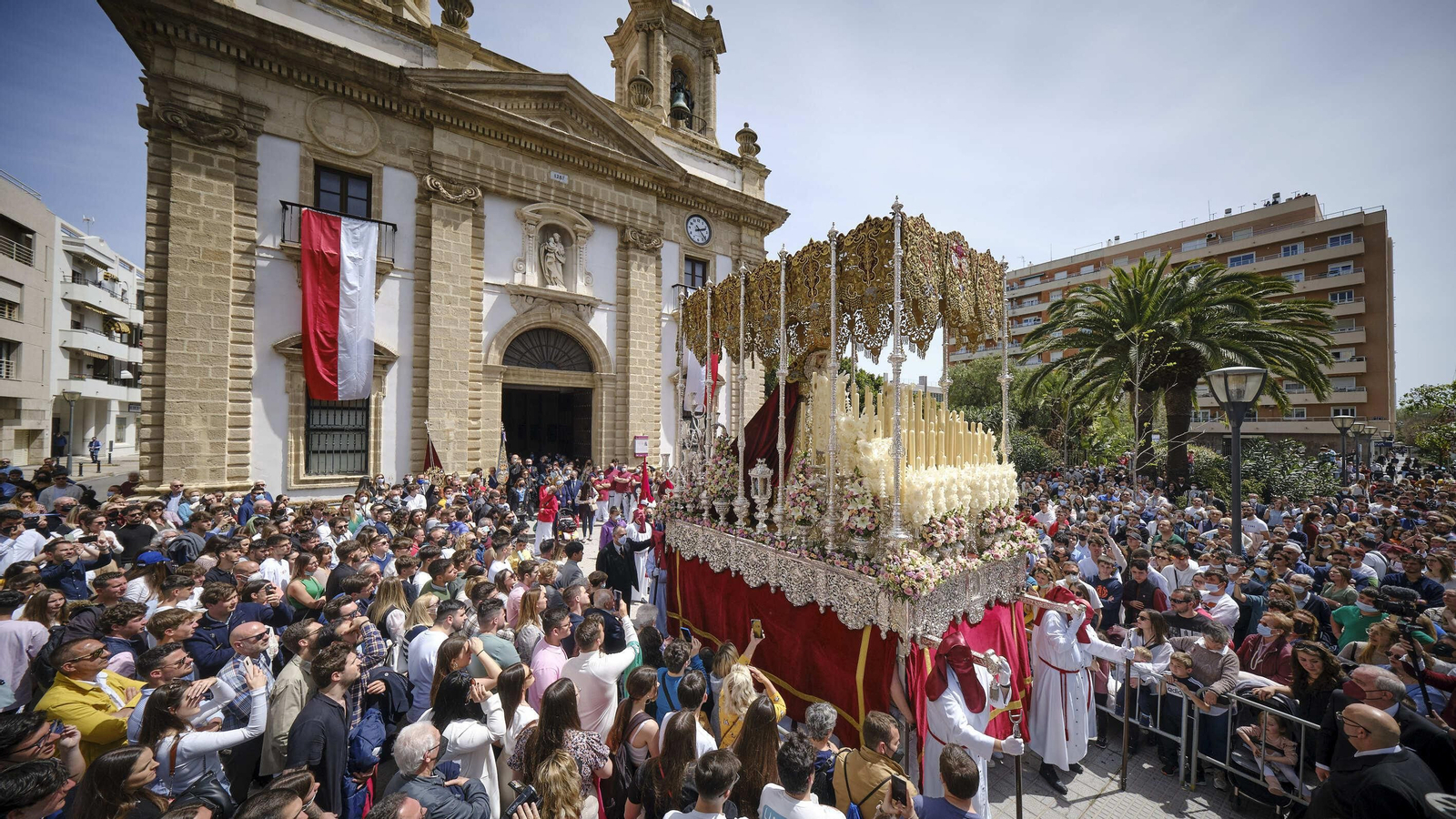 Cofradía de La Borriquita. Semana Santa de Cádiz 2022