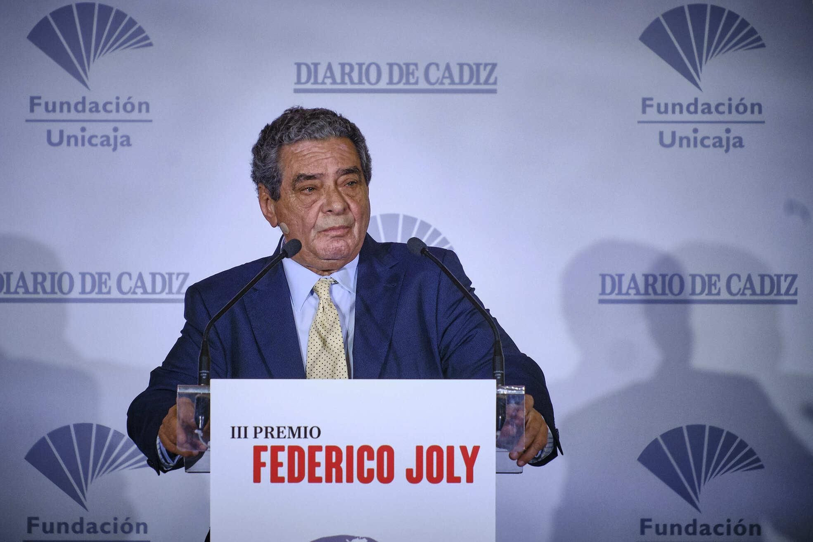 Entrega del premio Federico Joly a Augusto Delkáder