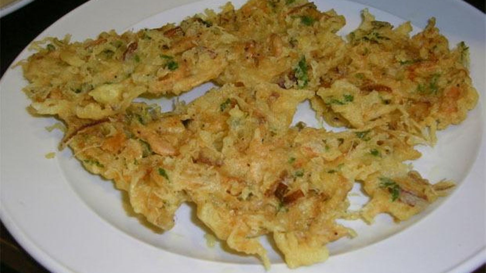 Tortillitas de camarones