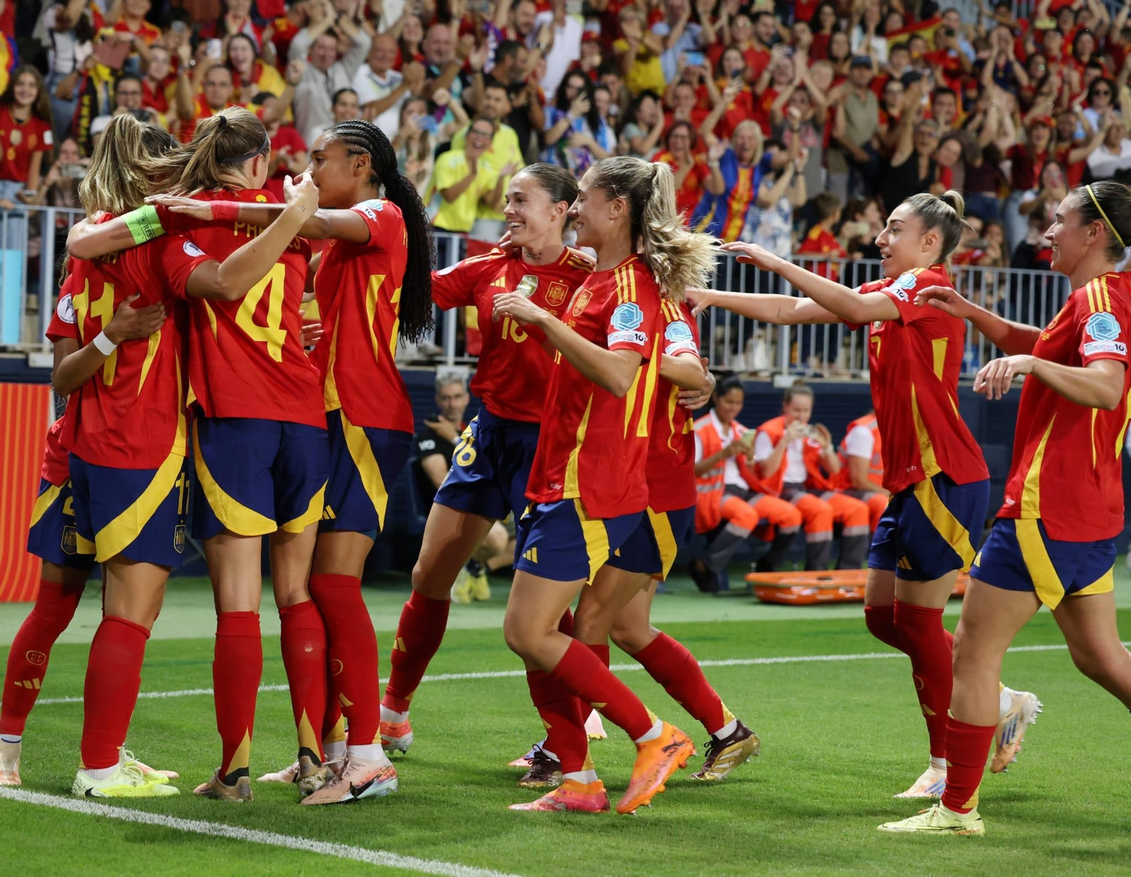 Celebración española.