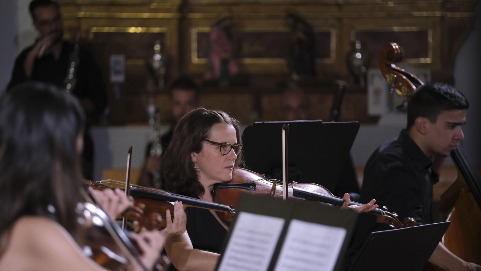 El concierto de la OCAL en el Festival de Vélez-Blanco, en imágenes