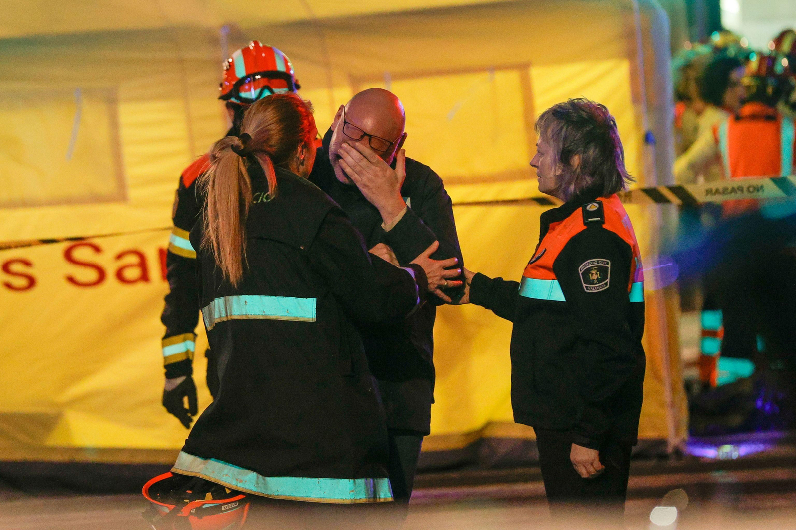 Imágenes del incendio en Valencia Imágenes del incendio en Valencia