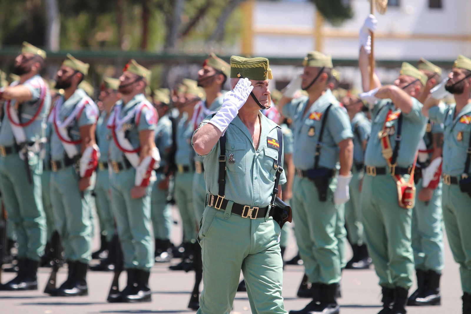Fotogalería del desfile del Sábado Legionario DIFAS 2022
