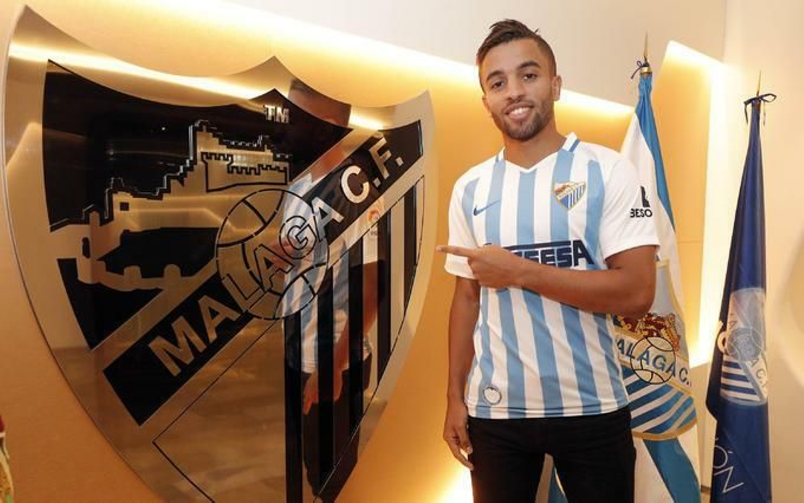 Benkhemassa, en La Rosaleda.