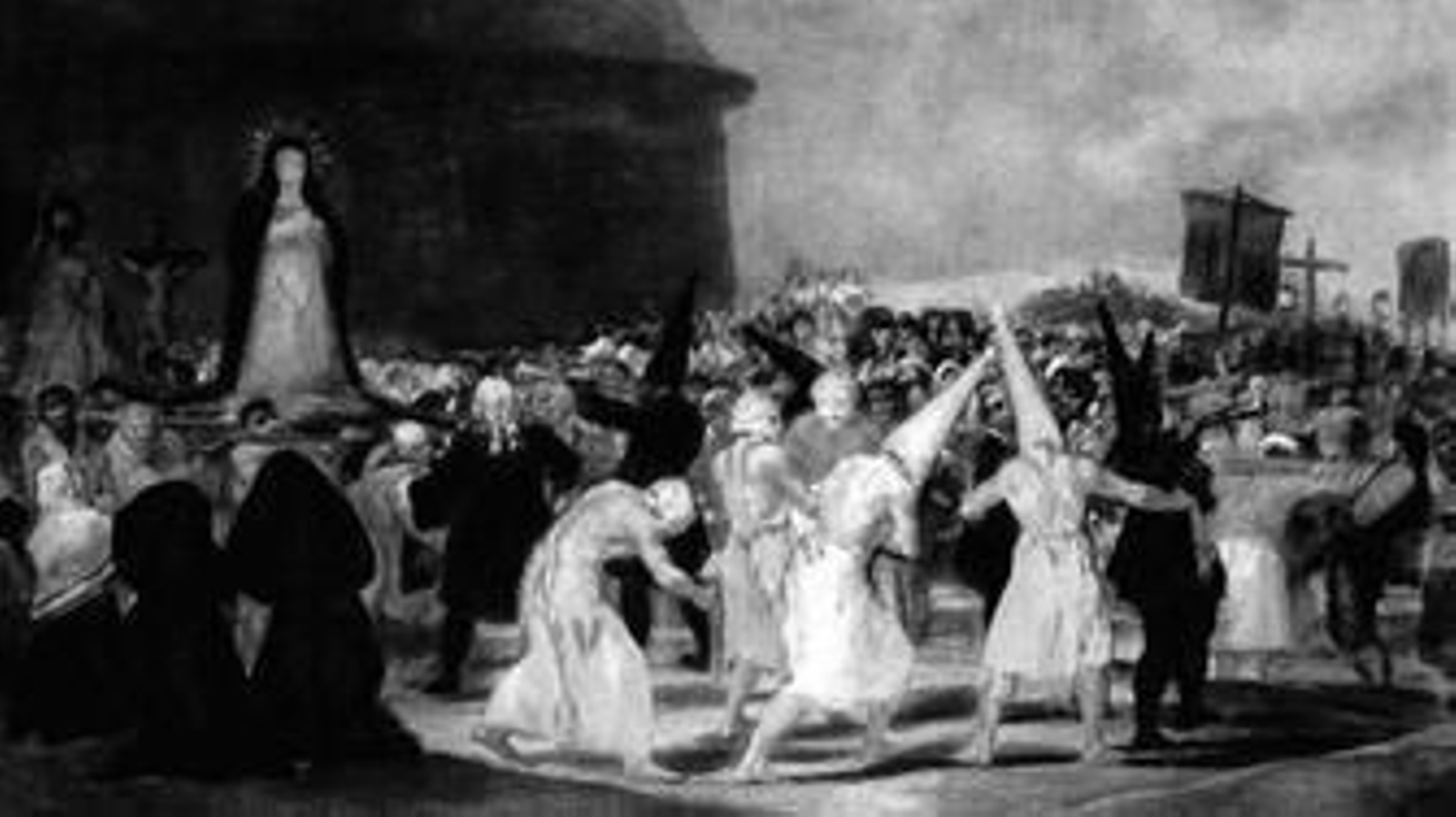 Cuadro de Francisco de Goya 'La procesión de los disciplinantes'