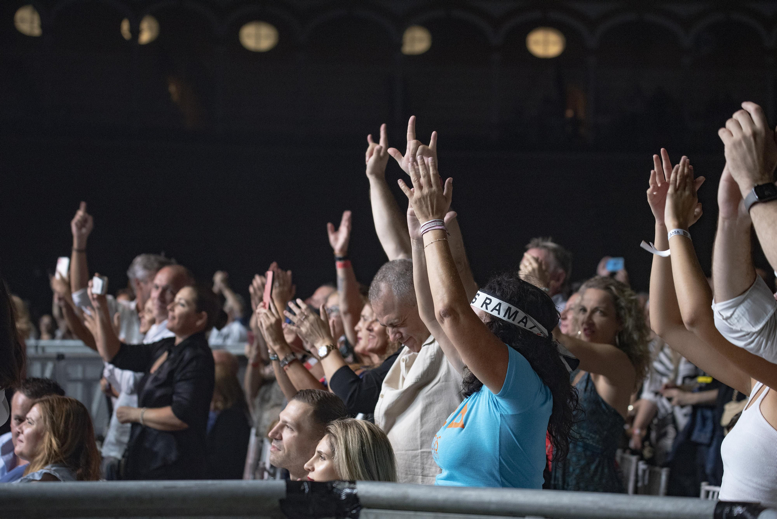 Las imágenes del concierto de Eros Ramazzotti en Sevilla
