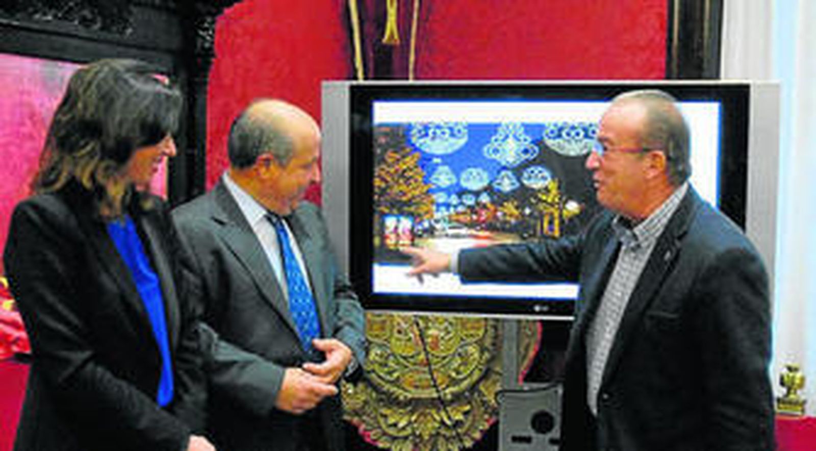 Luz navideña para animar el consumo