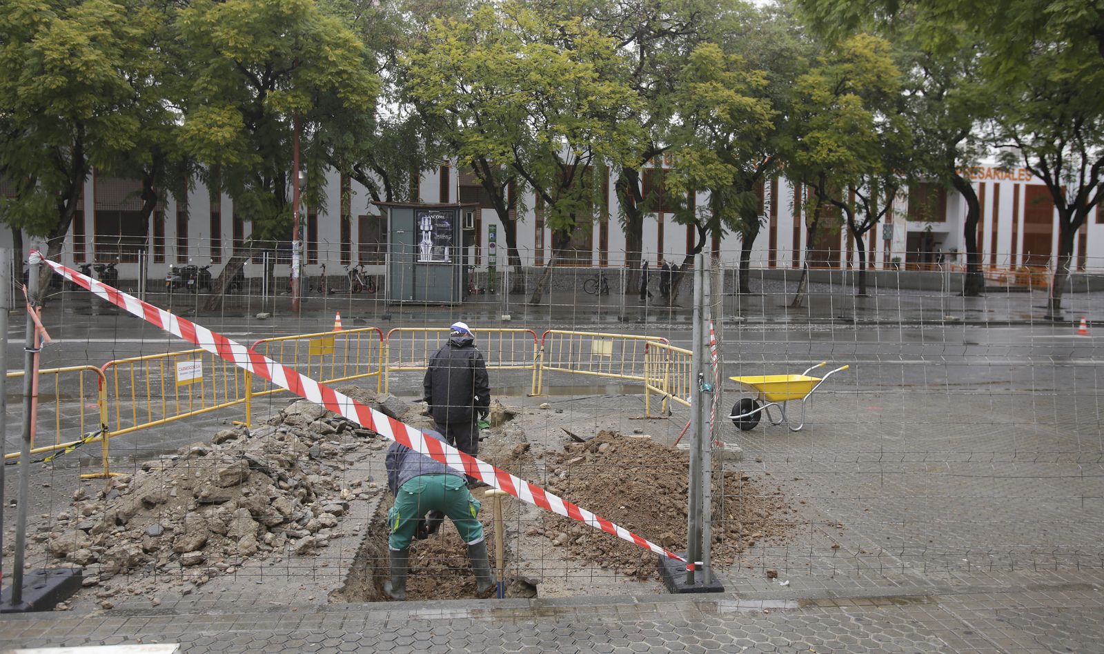Obras en S.Fco Javier, Torneo y Ronda Histórica