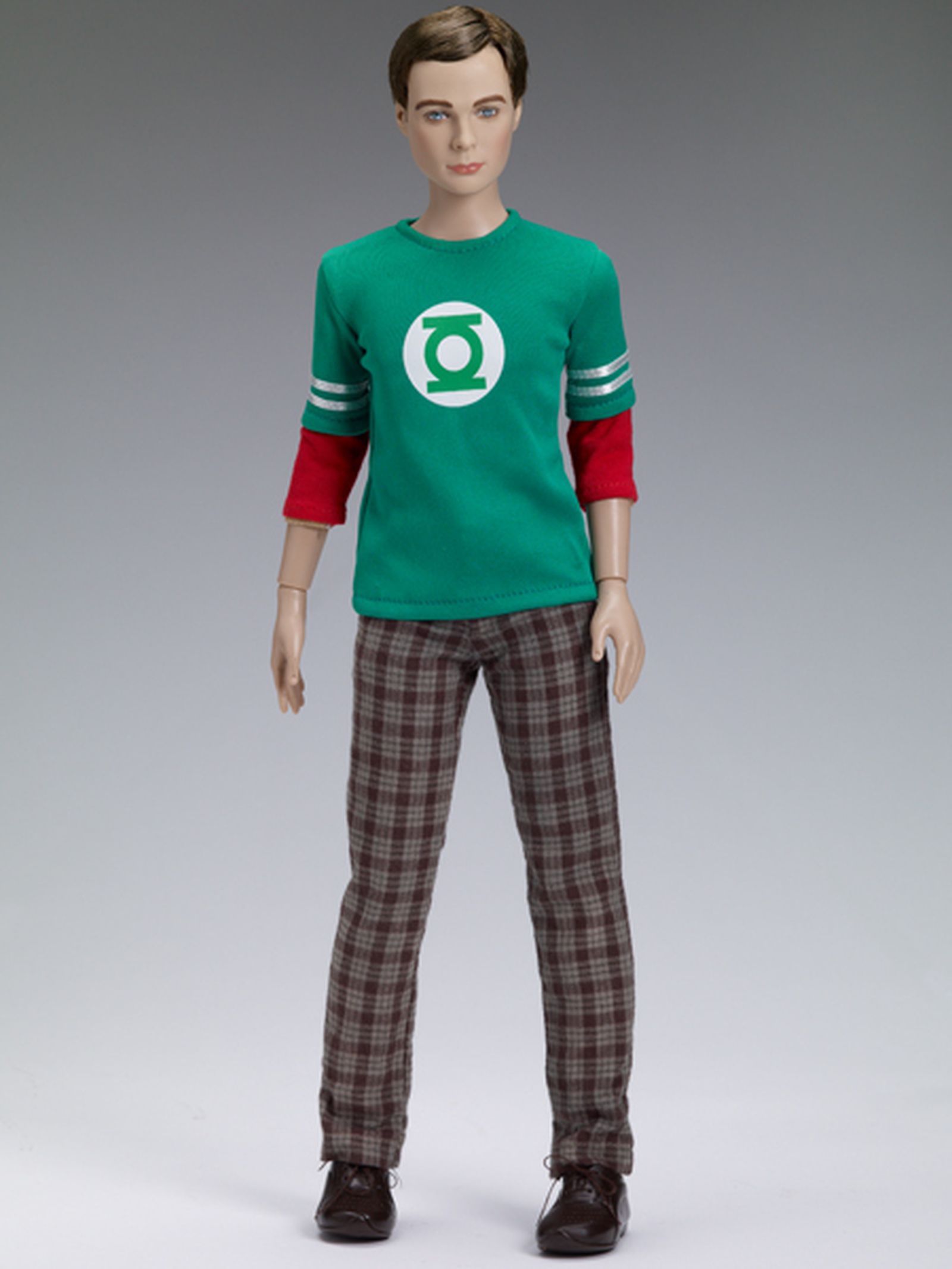 Un muñeco de Sheldon de 'Big Bang'.