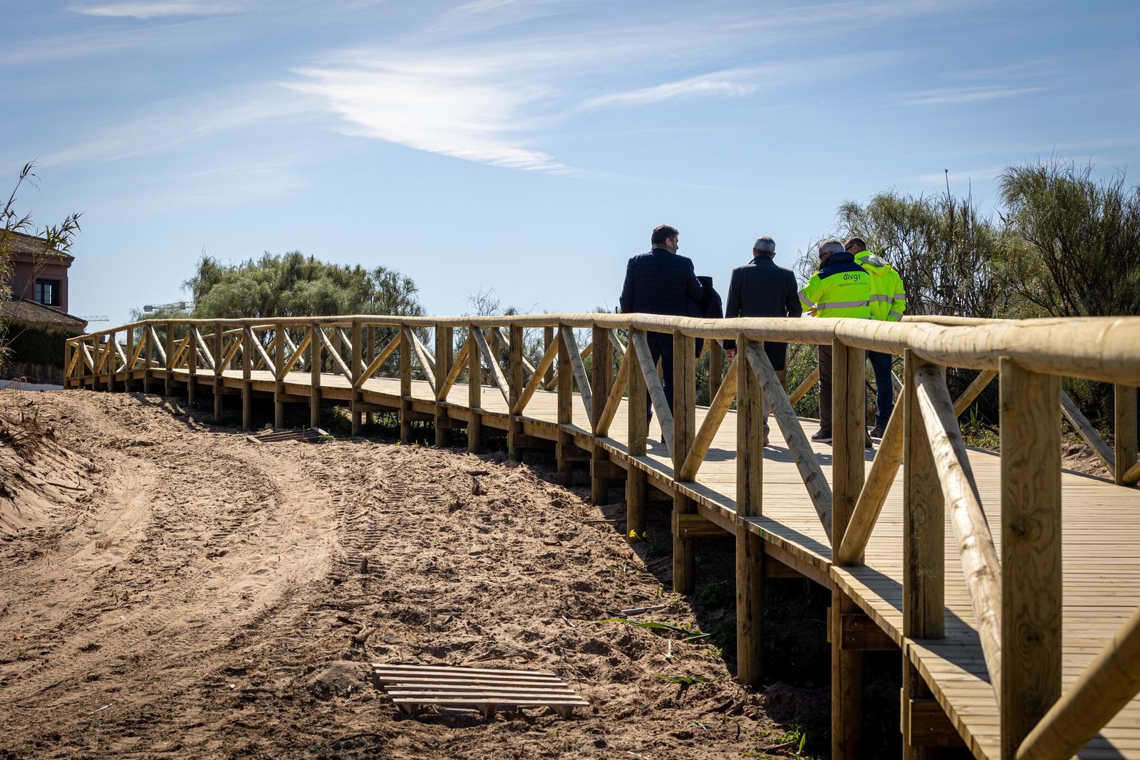 Las fotos del nuevo paseo litoral de El Puerto