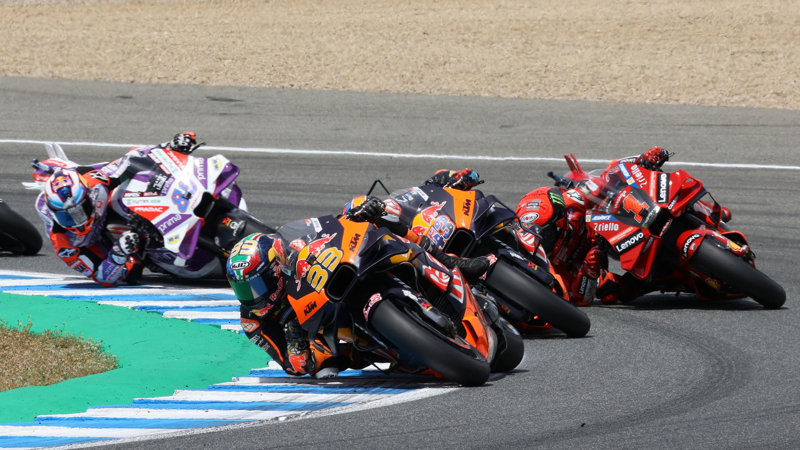 Carrera de MotoGP en el Circuito de Jerez