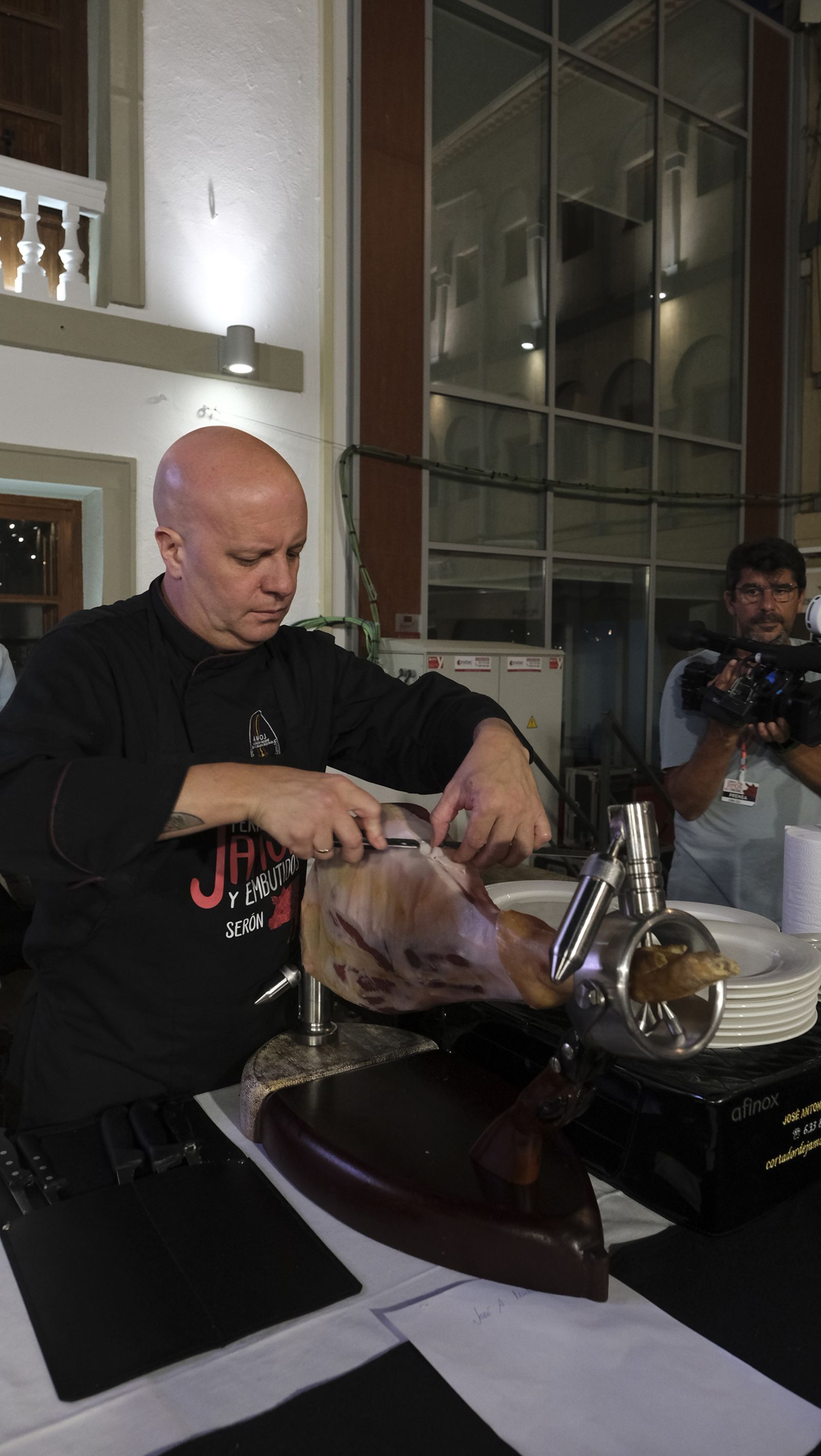 Imágenes del Concurso Nacional de Cortadores de Jamón de Serón