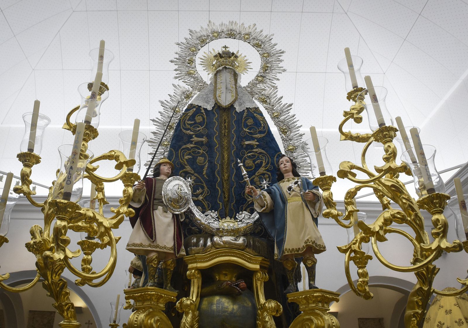 La inauguración de la exposición Glorias, en imágenes