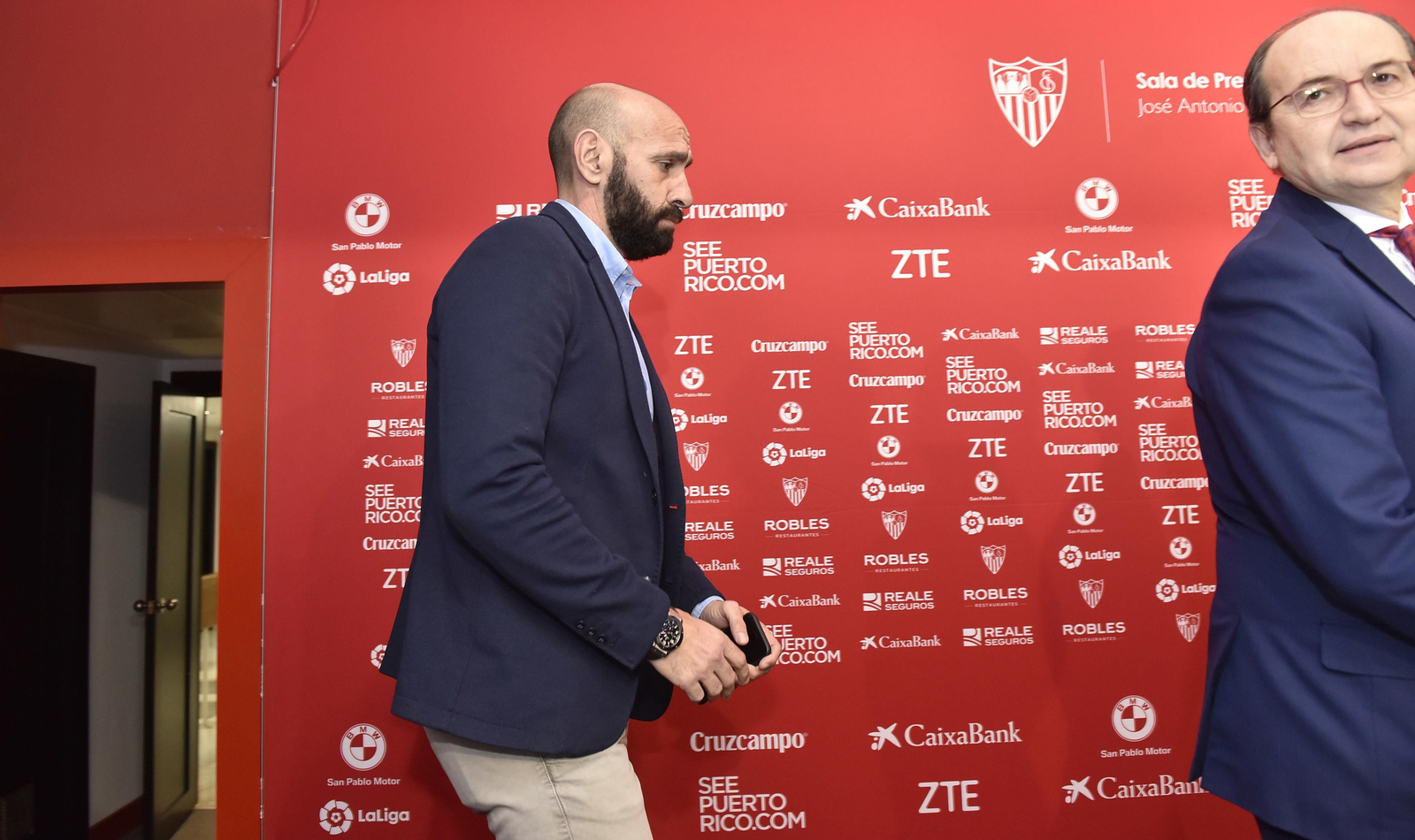 La despedida de Monchi, en imágenes